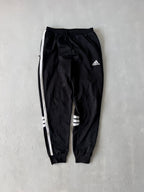 ADIDAS STRIPED TRACK PANT - M