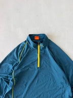 PUMA QUARTER ZIP TRAINING TEE - XL