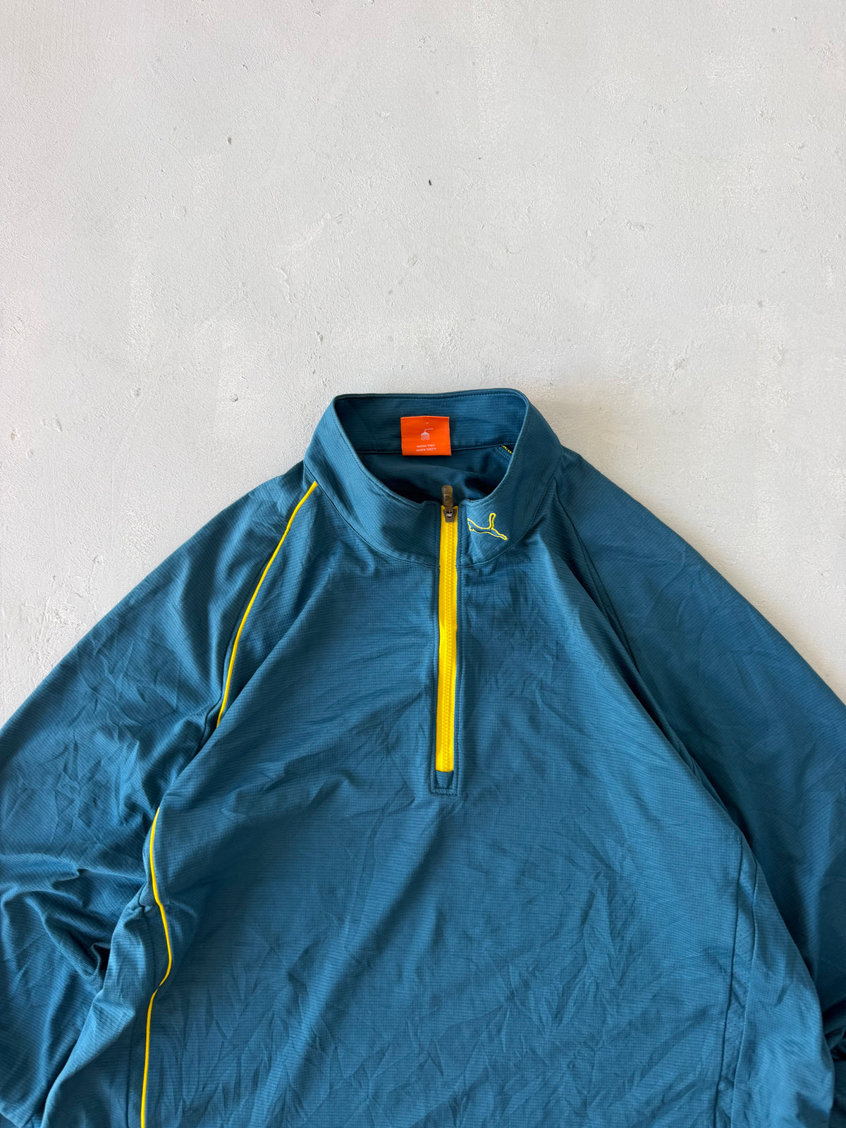 PUMA QUARTER ZIP TRAINING TEE - XL