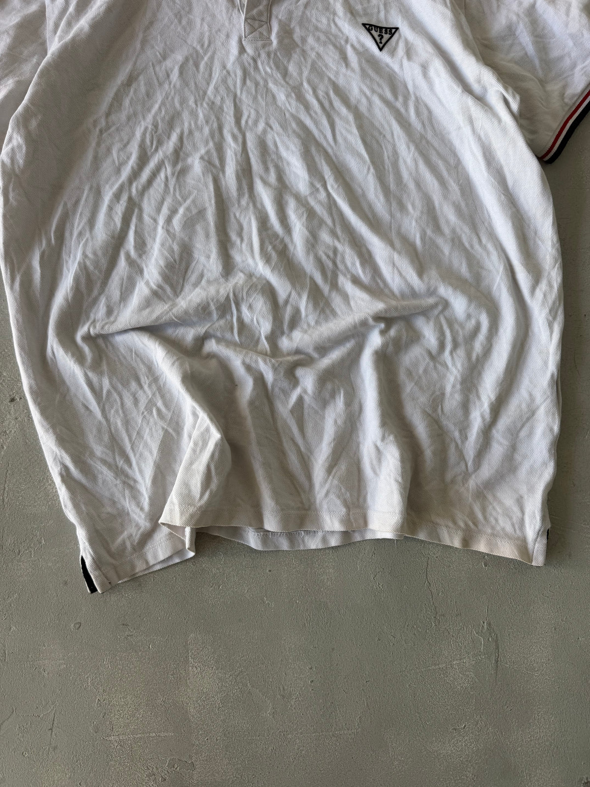 GUESS POLO TEE - M