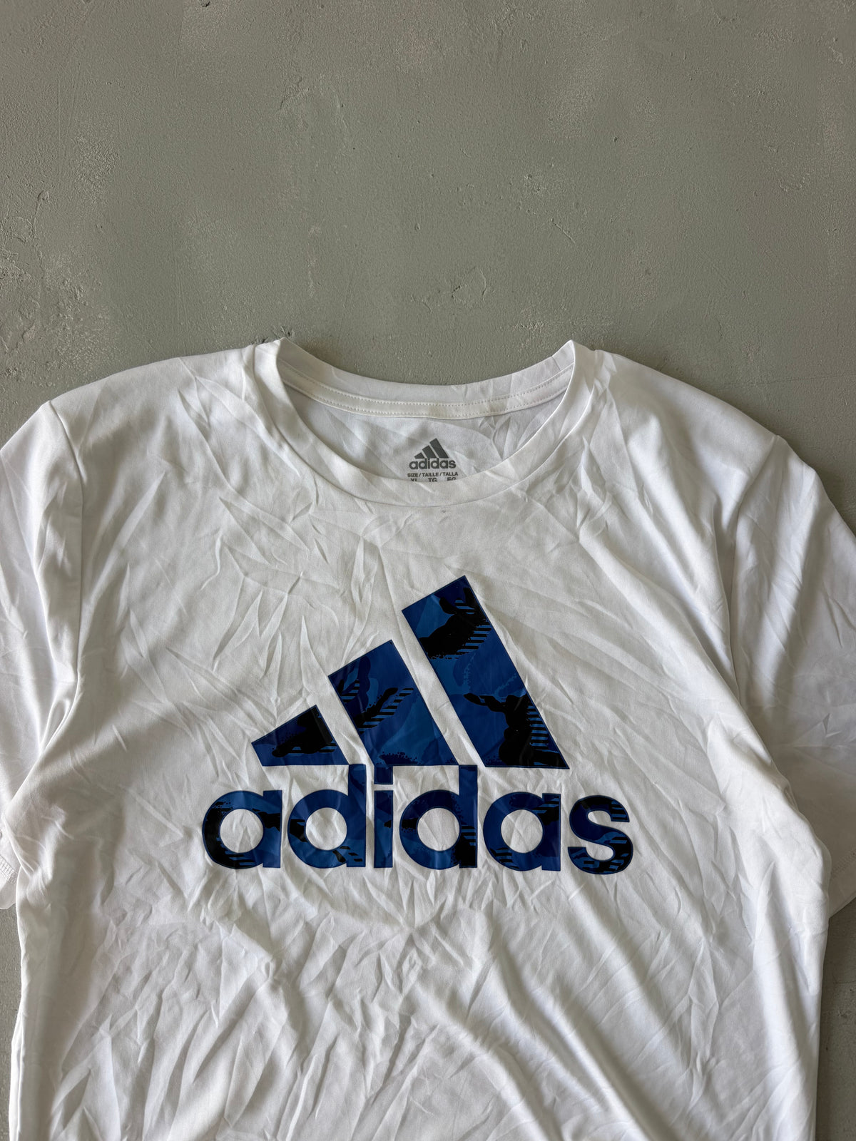 ADIDAS LOGO DRI FIT TEE - M