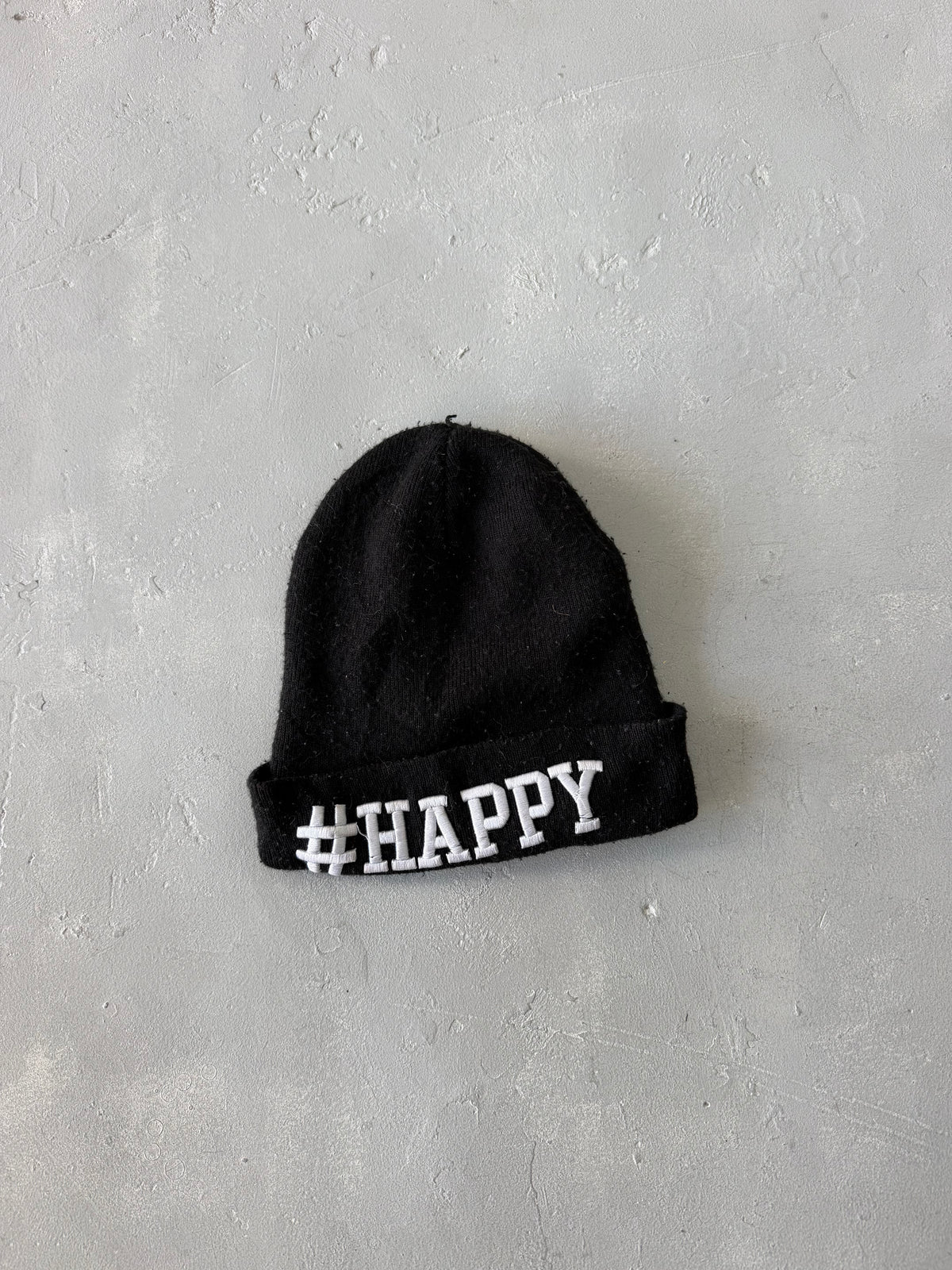 HAPPY LOGO BEANIE