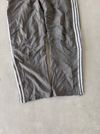 ADIDAS STRIPED TRACK PANT - L