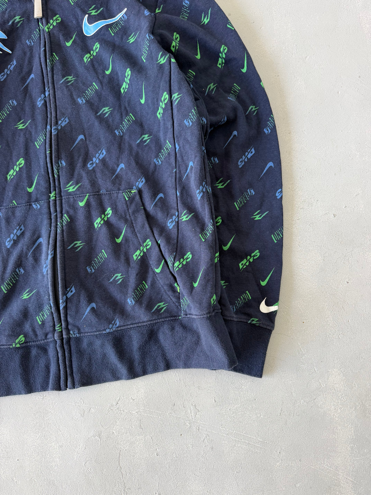 NIKE ZIPPER HOODIE - XS