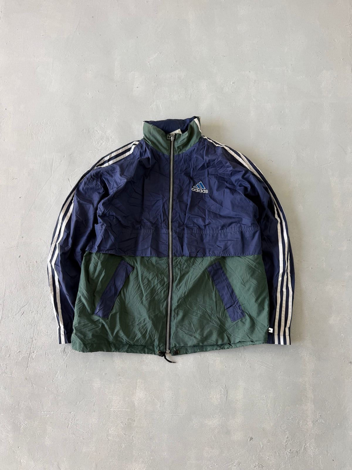 00S ADIDAS STRIPED JACKET - XL