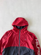 HILFIGER HOODED JACKET - XL'