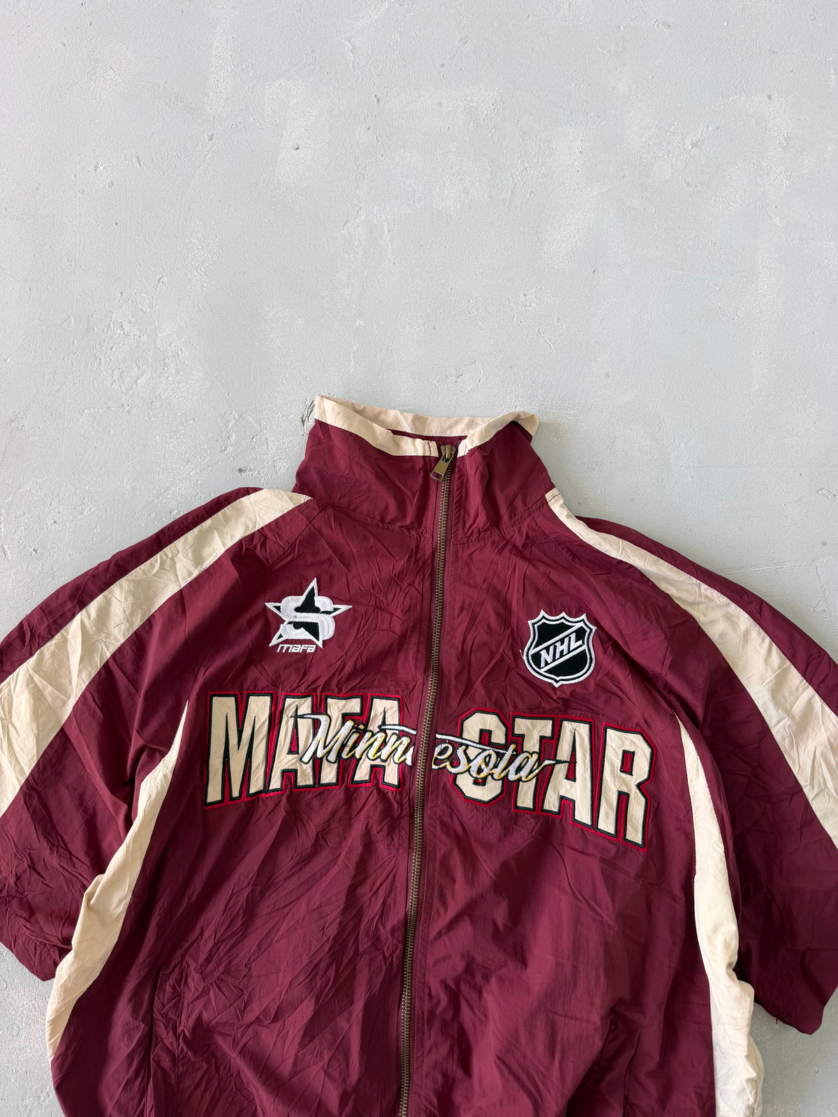 VINTAGE HALF SLEEVE JACKET - XL