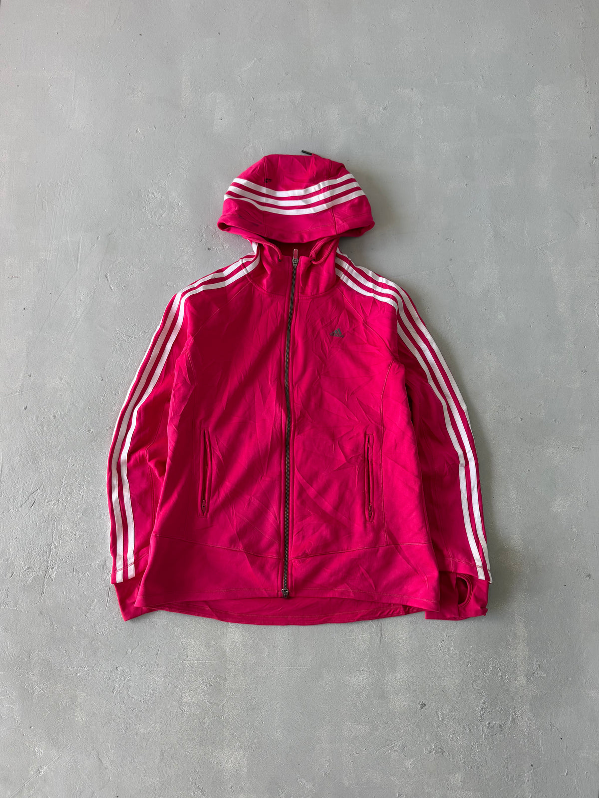 ADIDAS STRIPED JACKET - XS