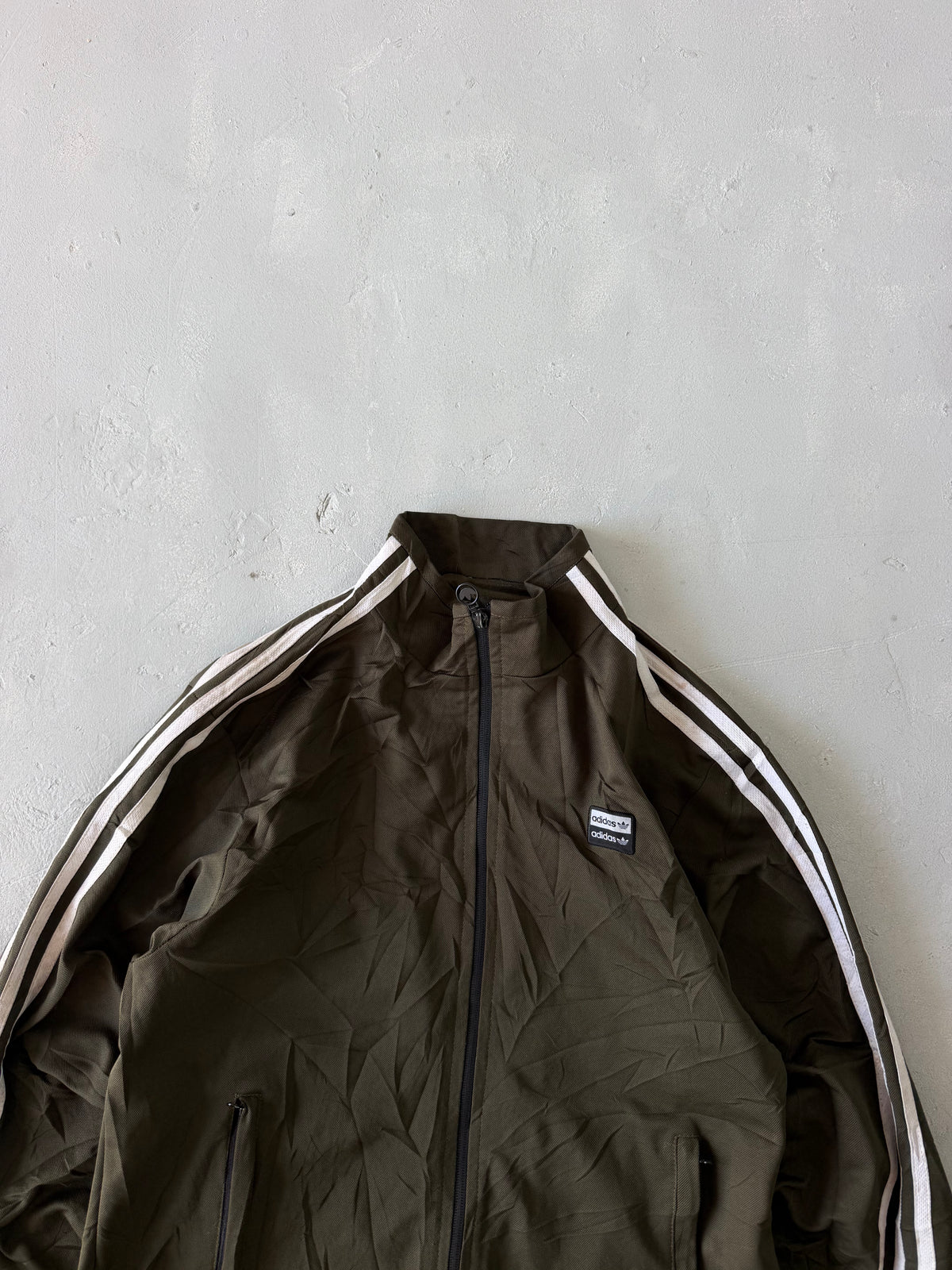 ADIDAS STRIPED JACKET - L