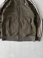 ADIDAS STRIPED JACKET - L