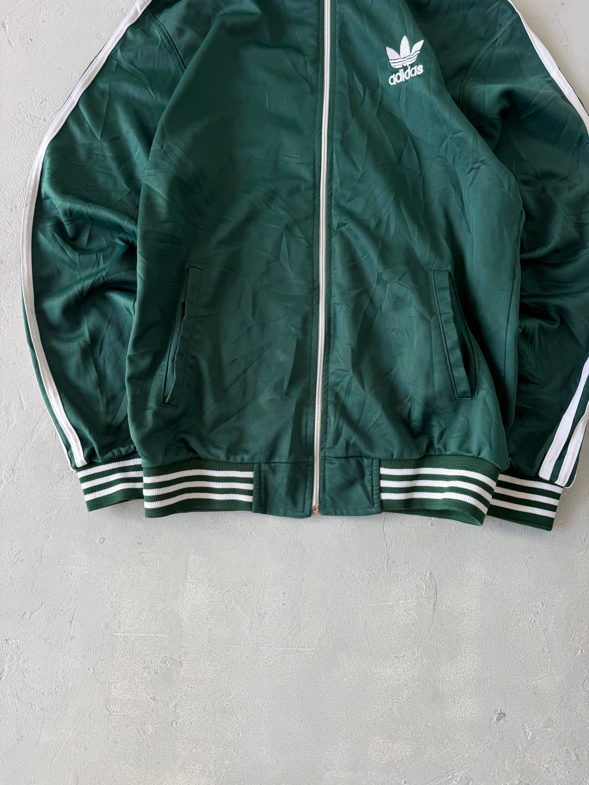 ADIDAS STRIPED JACKET - XS
