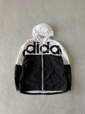 ADIDAS HOODED JACKET - XL