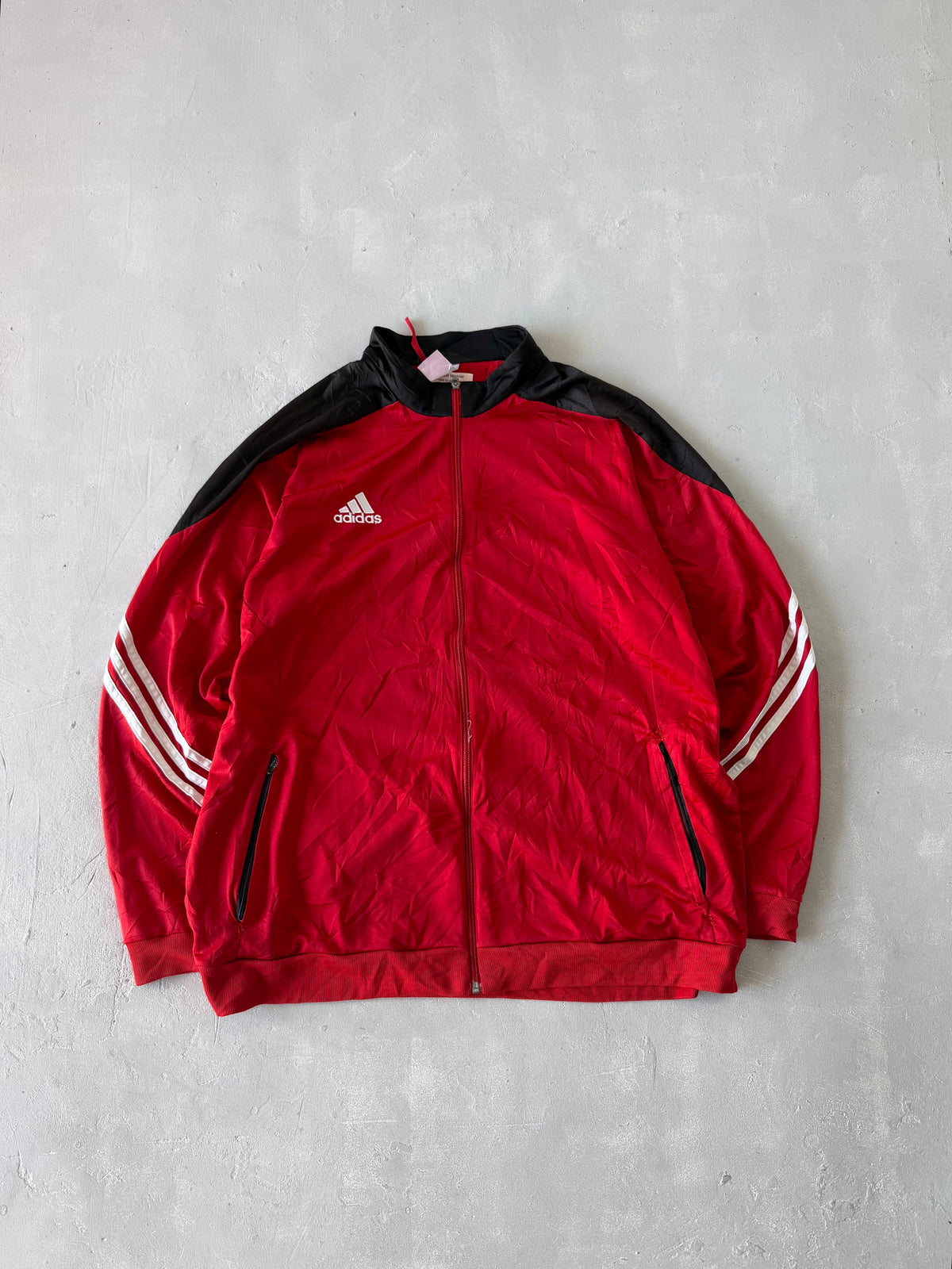 ADIDAS STRIPED JACKET - XL