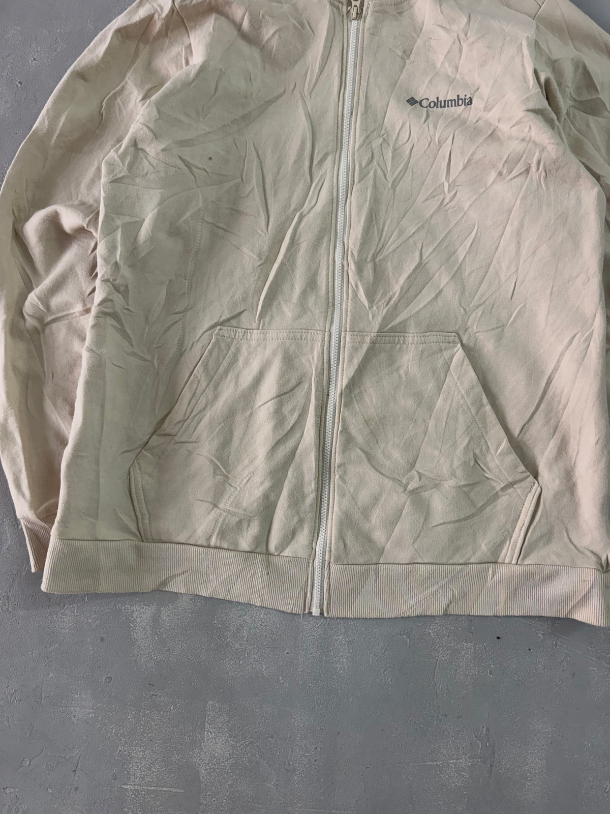 COLUMBIA ZIPPER HOODIE - M