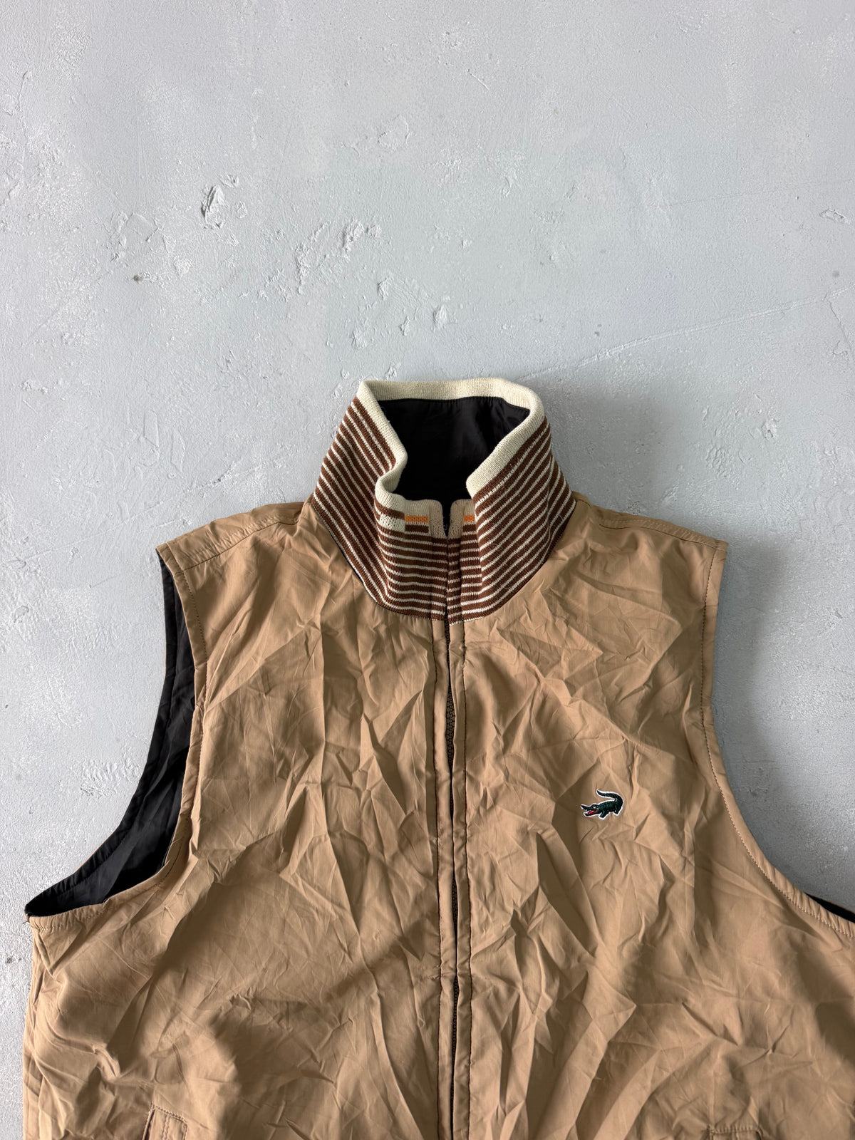 CROCODILE VEST JACKET - M
