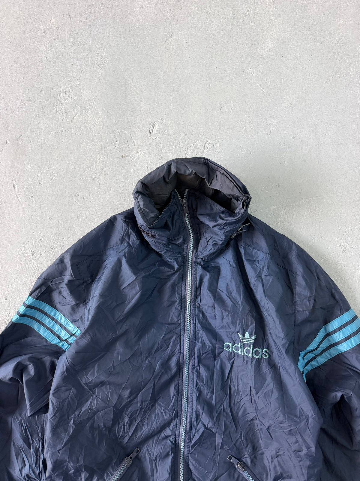 ADIDAS STRIPED JACKET - M