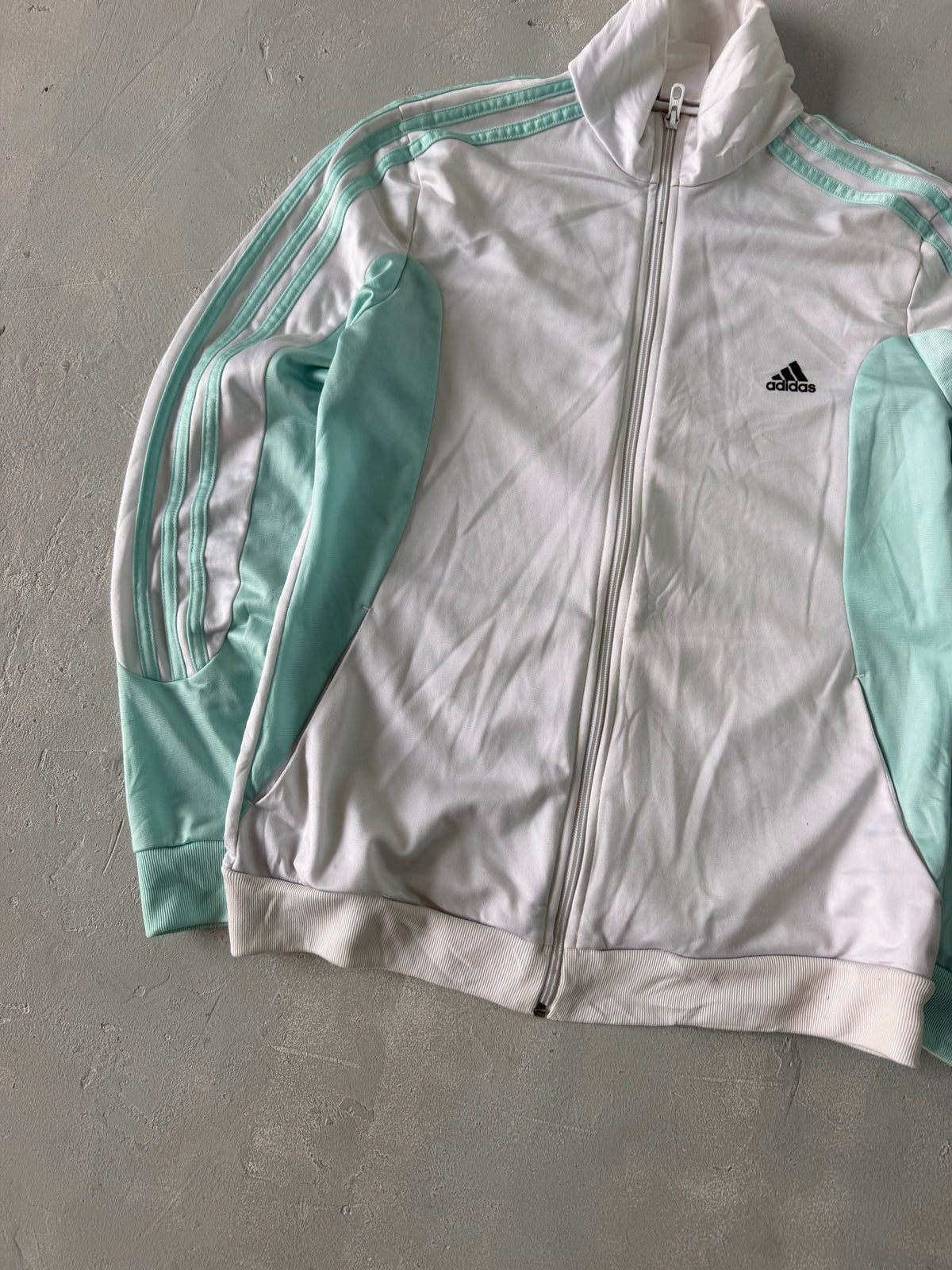 ADIDAS STRIPED JACKET - M