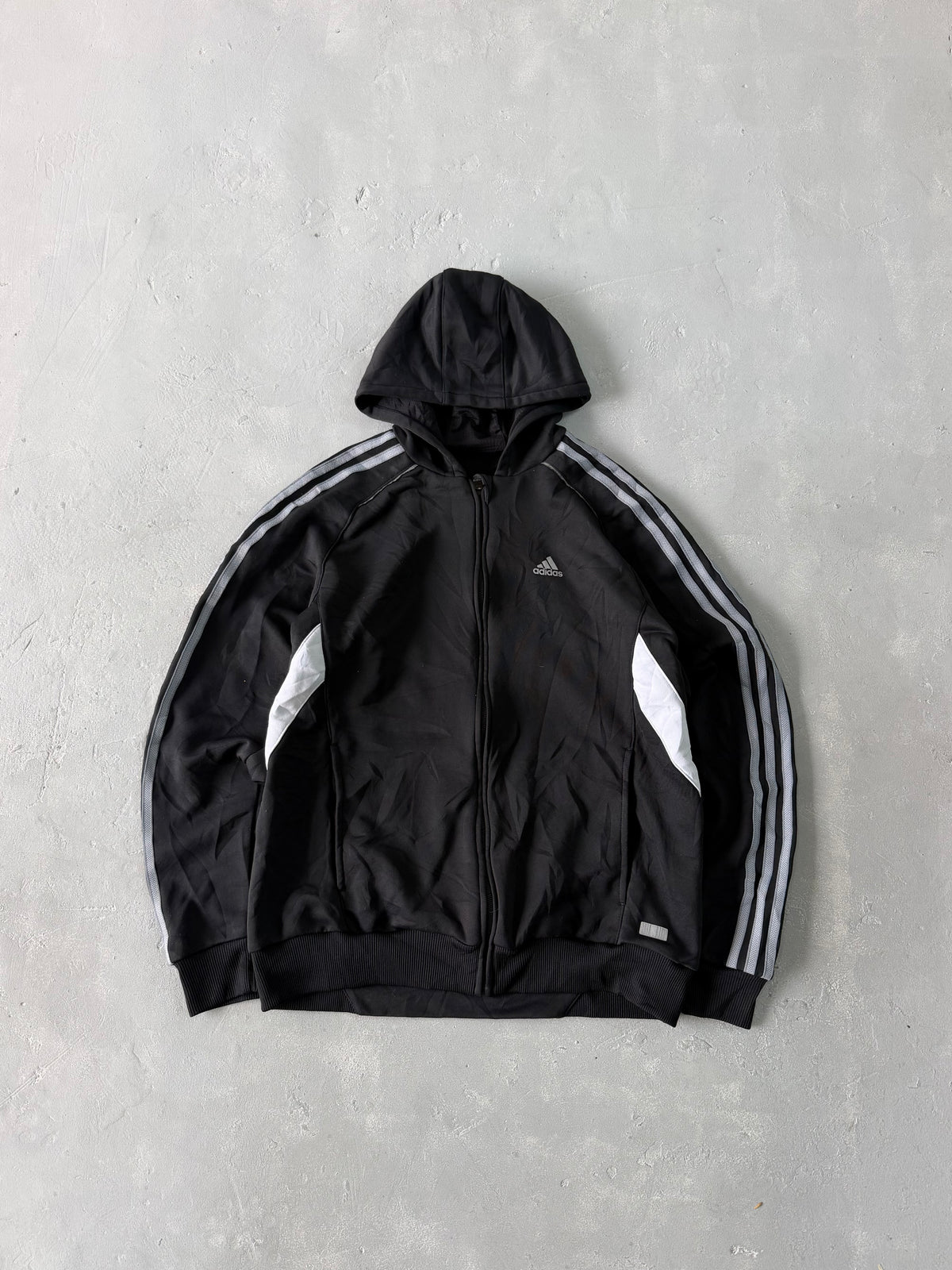 ADIDAS STRIPED JACKET - M