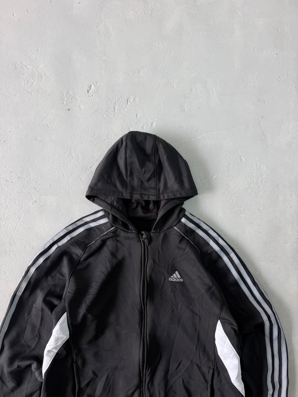 ADIDAS STRIPED JACKET - M