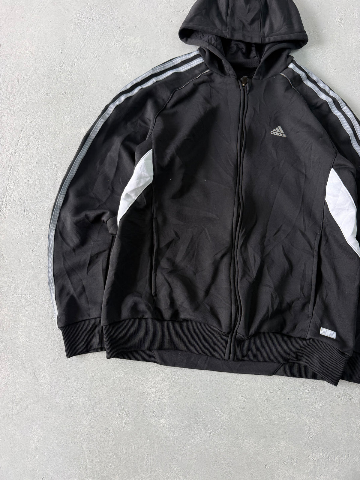 ADIDAS STRIPED JACKET - M