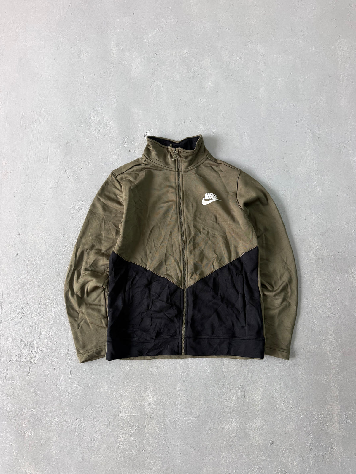NIKE COLOR BLOCK JACKET - XS