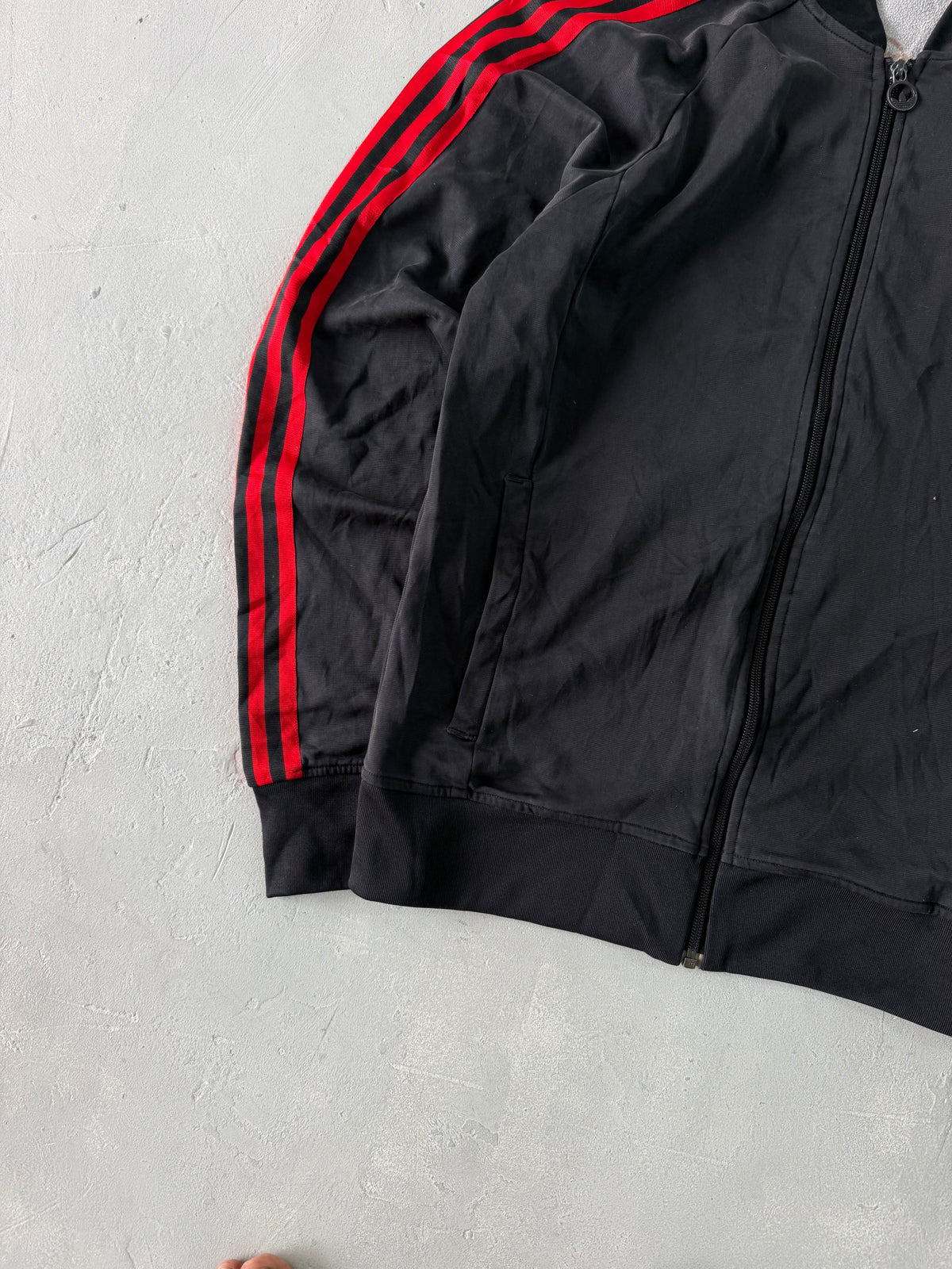 ADIDAS STRIPED JACKET - M