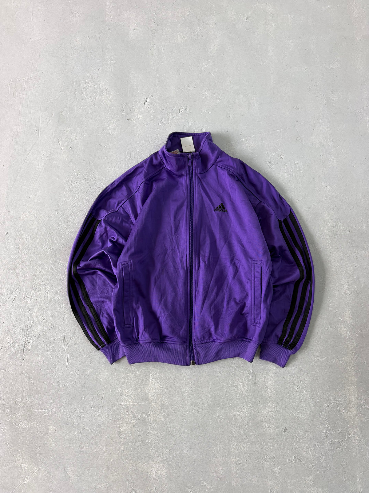 ADIDAS STRIPED JACKET - M