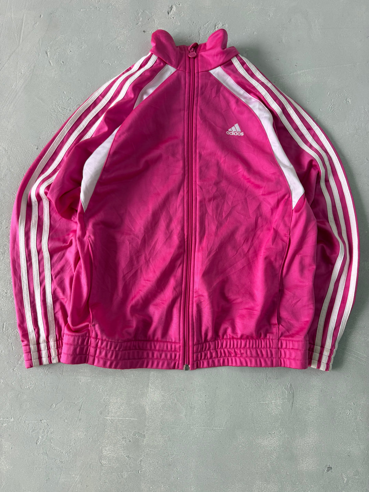ADIDAS STRIPED JACKET - M