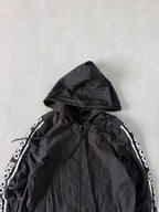 ADIDAS HOODED JACKET - M