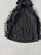 ADIDAS HOODED JACKET - M