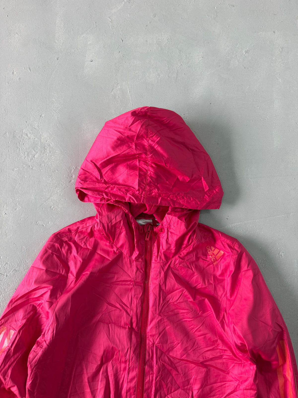 ADIDAS HOODED JACKET - XS