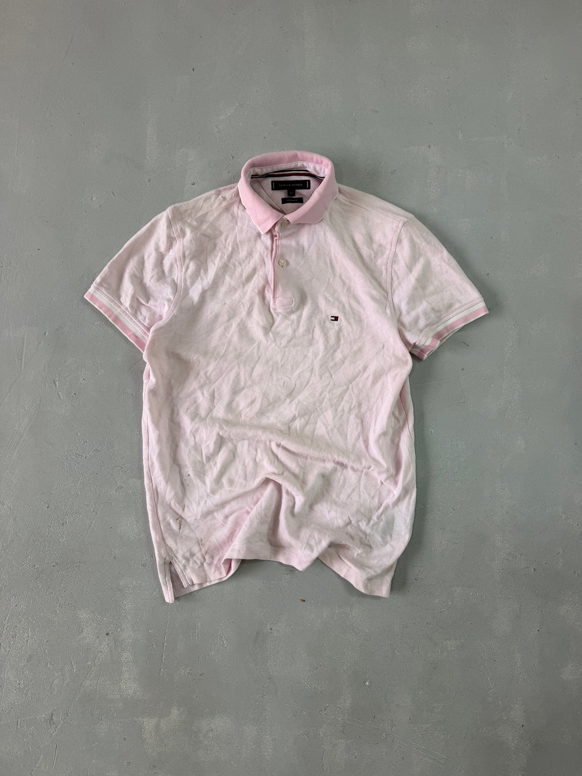 TOMMY HILFIGER POLO TEE - XS