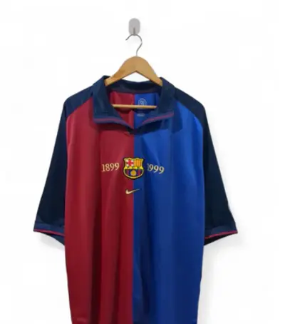 Nike Barcelona 1999-00 Home Shirt - (XL)